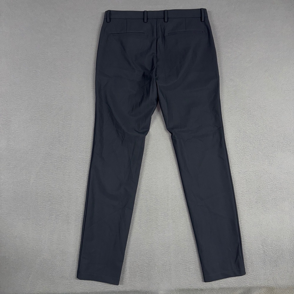 Theory Pants Mens 32x34 Basalt Grey Zaine Precision Ponte Slim Fit New MSRP 225$ - Picture 2 of 11